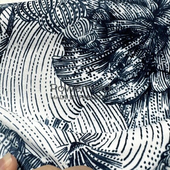 Fabletics Define Leggings High Waist Powerhold Blue Floral Print Women sz XL - Picture 4 of 7